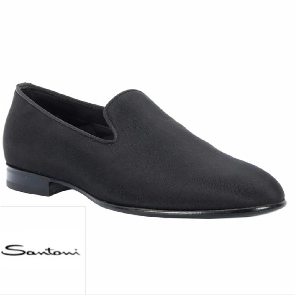 SANTONI LANA G3 Loafers size 8.5
Black NEW IN BOX
